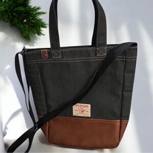 TRUE RELIGION Denim Tote Bag Blue FAST SHIPPING